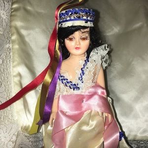 GREECE Doll Arco Dolls of the World 1960’s w/stand